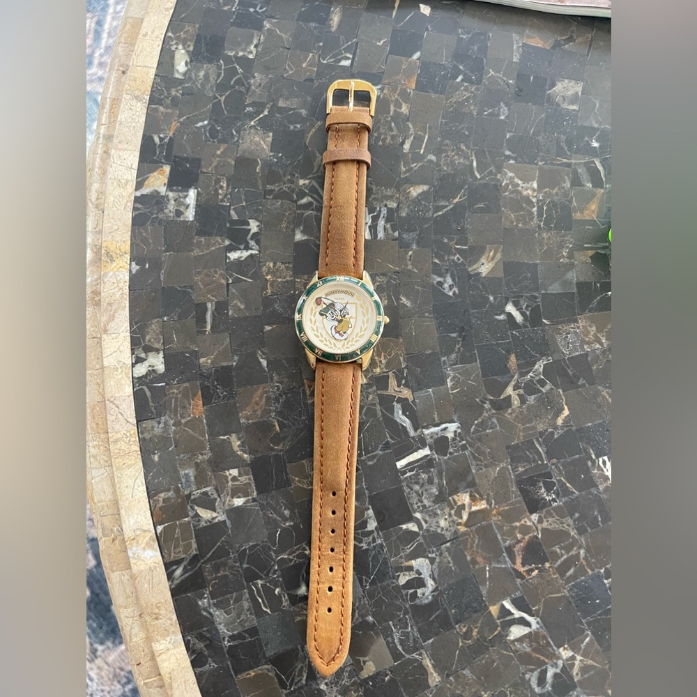 Fossil Mickey Mouse Men's Gold Limited Edition Golf Quartz Watch